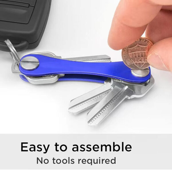 Compact Key Organizer Holder For Keychain Key Ring Item No#30131 - Image 3
