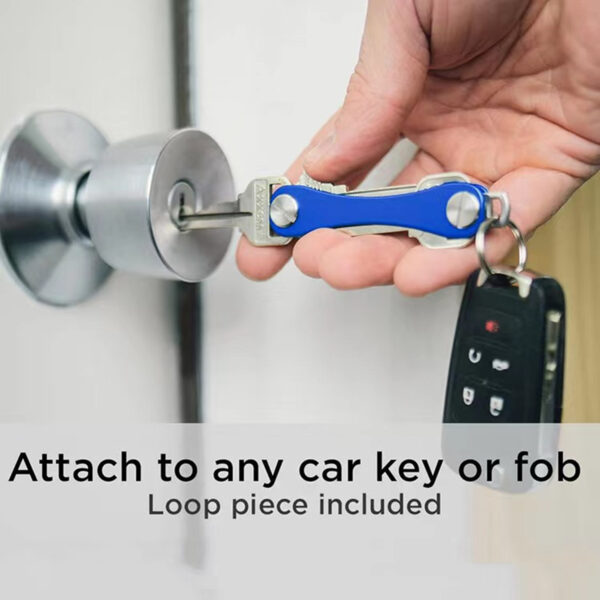 Compact Key Organizer Holder For Keychain Key Ring Item No#30131 - Image 4