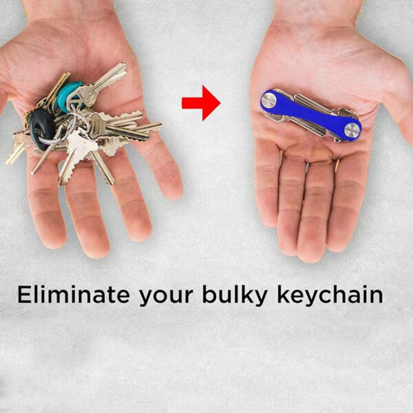 Compact Key Organizer Holder For Keychain Key Ring Item No#30131 - Image 5