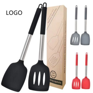 2 Pcs Silicone Spatula Set For Kitchen Cooking Item No#30141