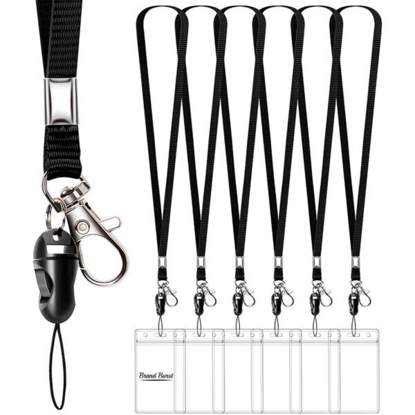 Neck Lanyard With Id Badge Holder Item No#30912