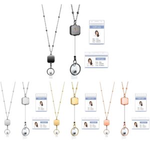 Retractable Badge Reel Lanyards With Id Holders Item No#30916