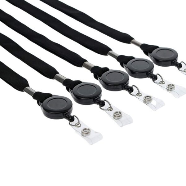 Comfort Black Breakaway Lanyard Item No#30918 - Image 2