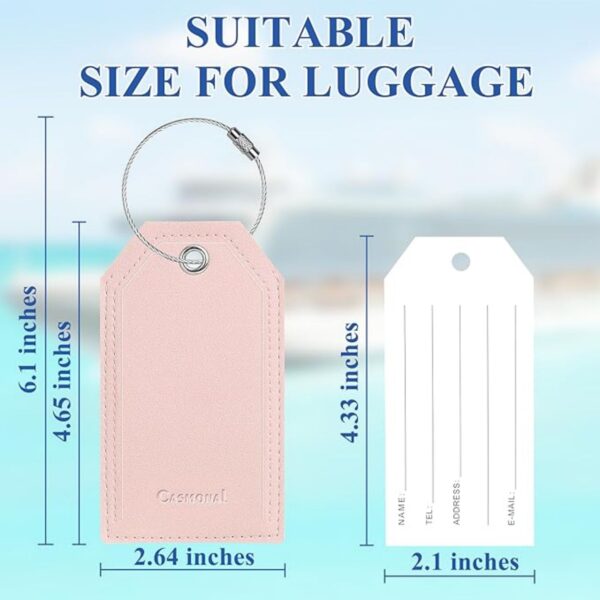 Personalized Luggage Tags Item No#30923 - Image 3