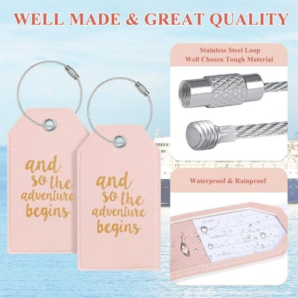 Personalized Luggage Tags Item No#30923 - Image 5