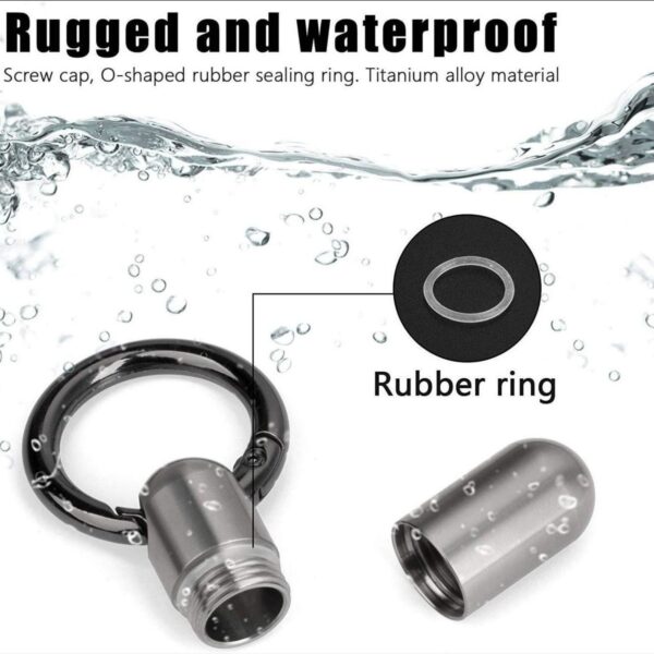 Keychain Pill Holder Item No#30932 - Image 4