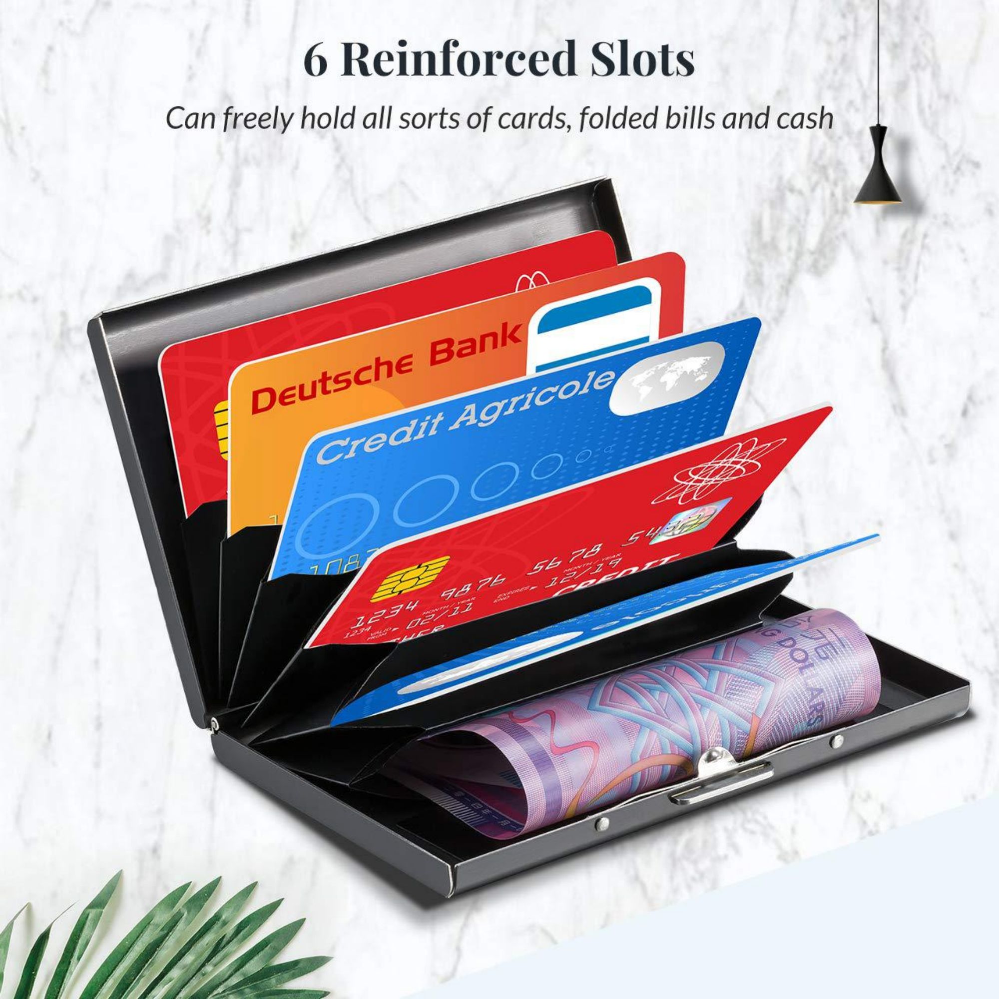 Rfid Blocking Signals Credit Card Case Item No#30934 - Image 4