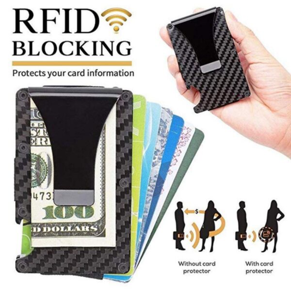 Minimalist Wallet For Men With Money Clip Item No#30938 - Image 5
