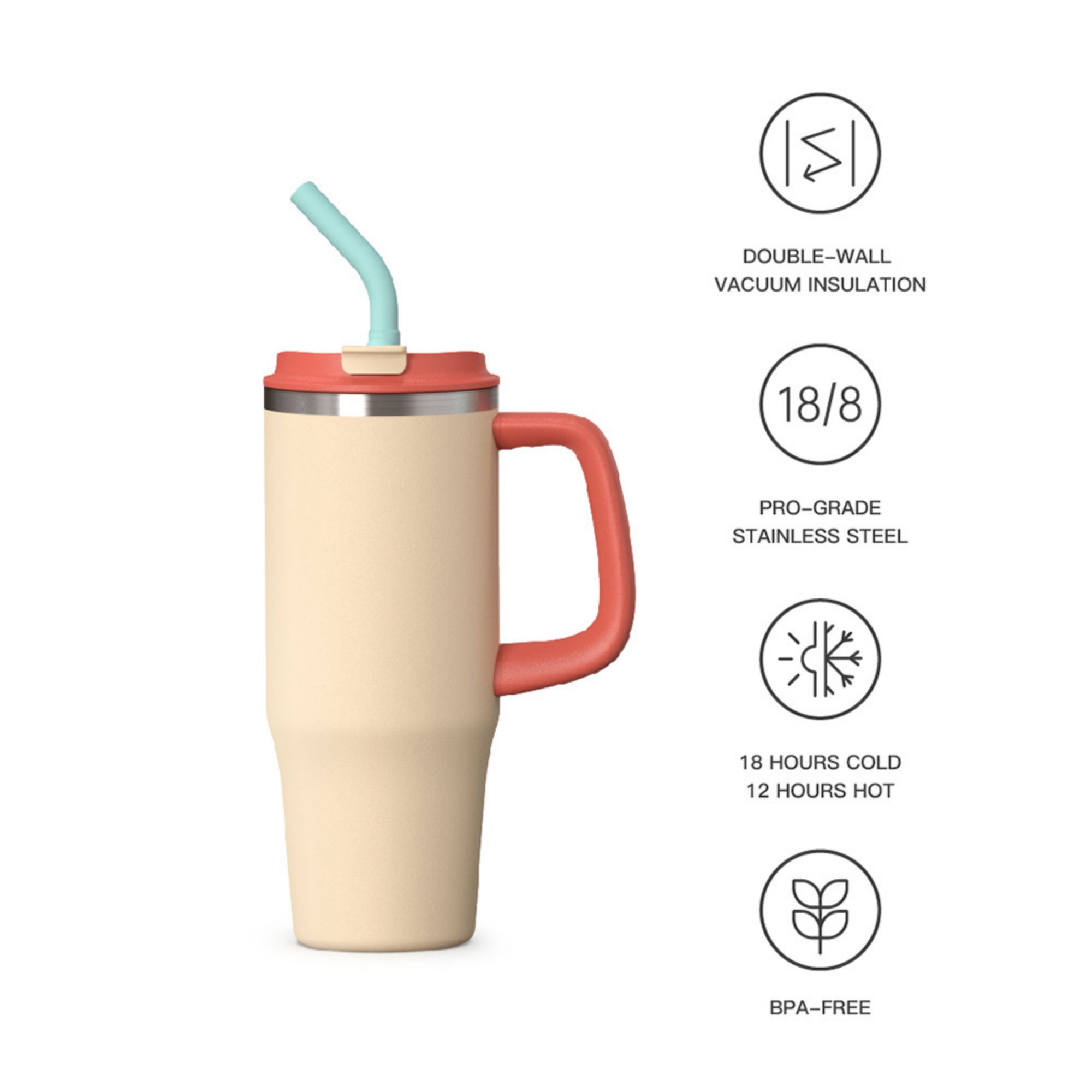 32 Oz Stainless Steel Vacuum Insulated Tumbler Item No#30943 - Image 6