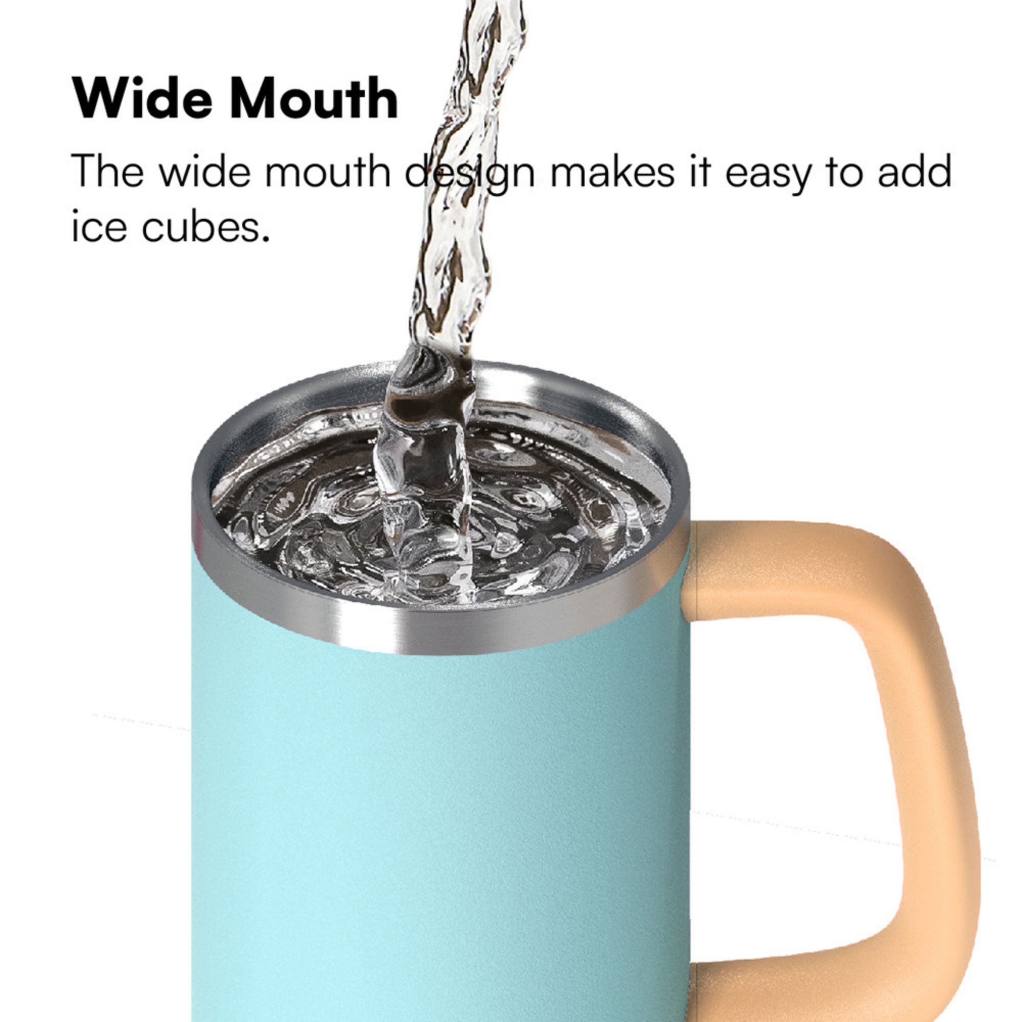 40 Oz Stainless Steel Vacuum Insulated Tumbler Item No#30944 - Image 5