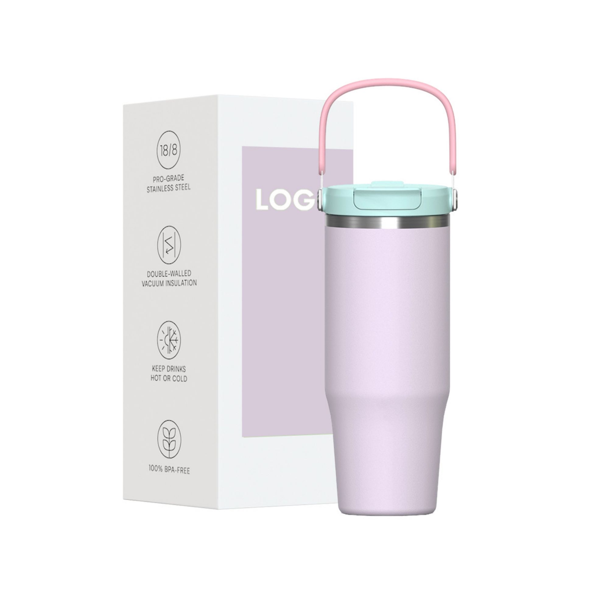 40 Oz Stainless Steel Tumbler Item No#30946 - Image 5