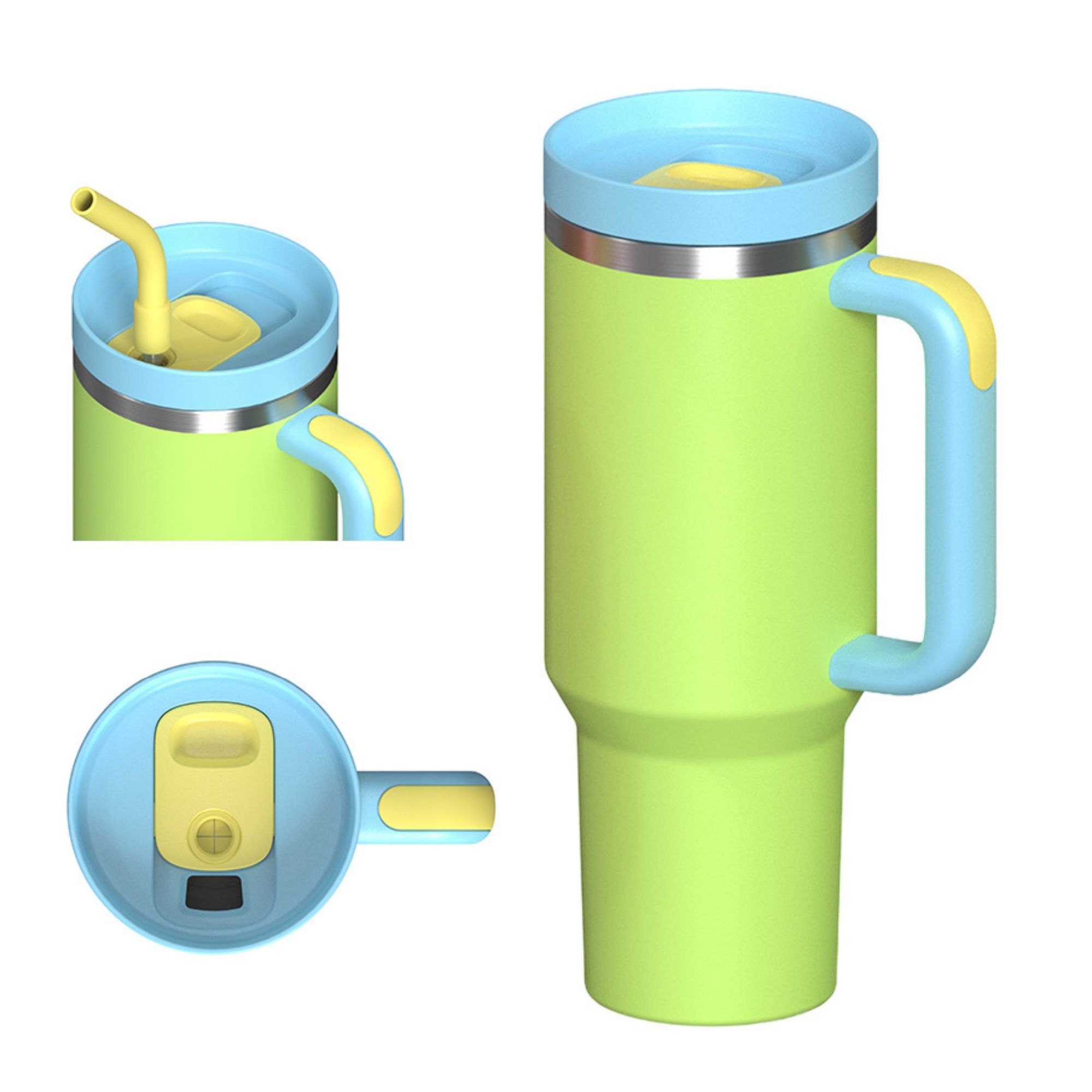 40 Oz Stainless Steel Tumbler Item No#30950 - Image 4