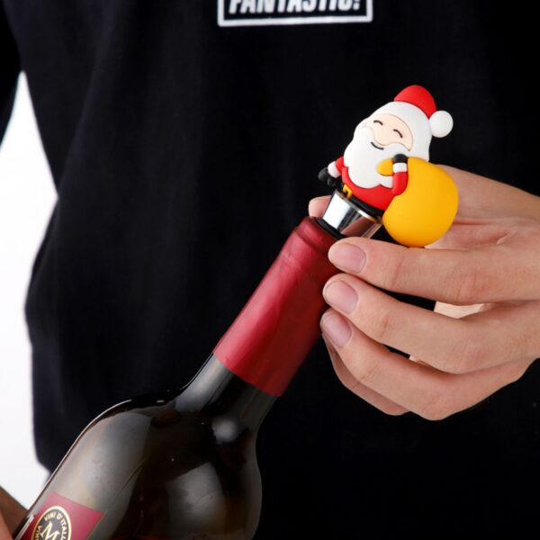 Santa Claus Wine Stopper Item No#30952 - Image 5