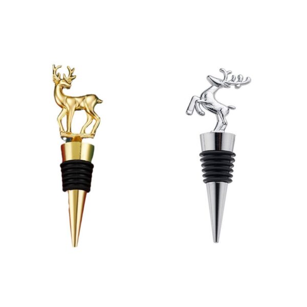 Deer Wine Bottle Stoppers Item No#30953 - Image 2