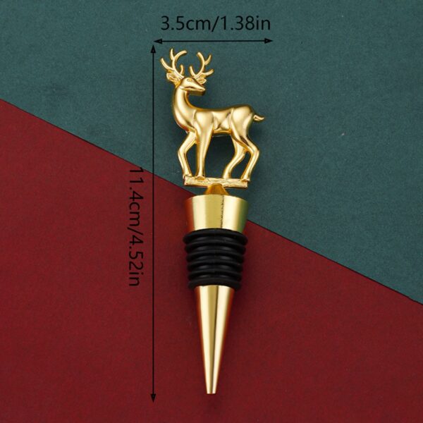 Deer Wine Bottle Stoppers Item No#30953 - Image 3