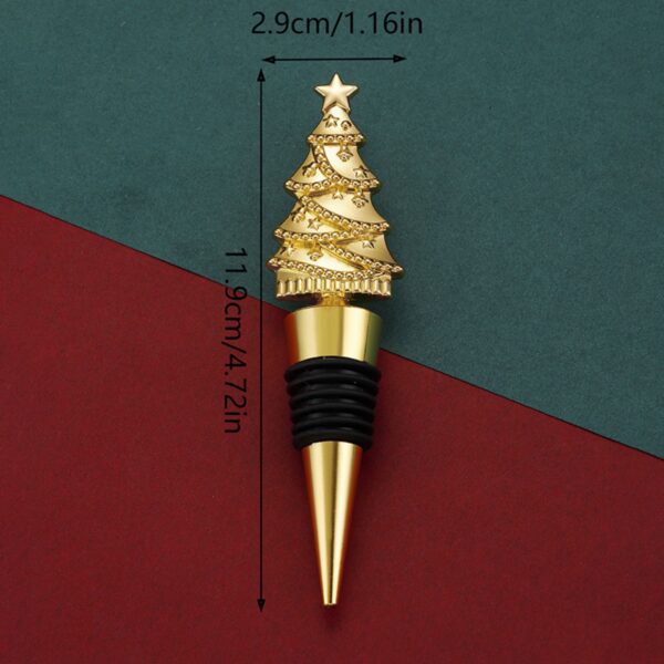 Christmas Decoration Wine Stopper Item No#30956 - Image 3