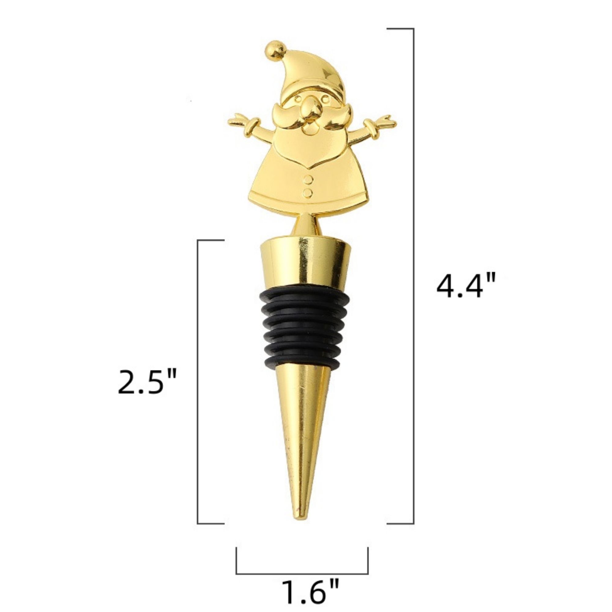 Christmas Wine Bottle Stopper Item No#30958 - Image 3