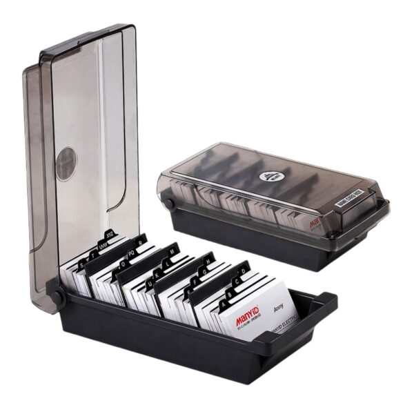 500 Cards Index Card Organizer With Dividers And Index Tabs Item No#30965