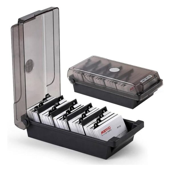 500 Cards Index Card Organizer With Dividers And Index Tabs Item No#30965 - Image 2
