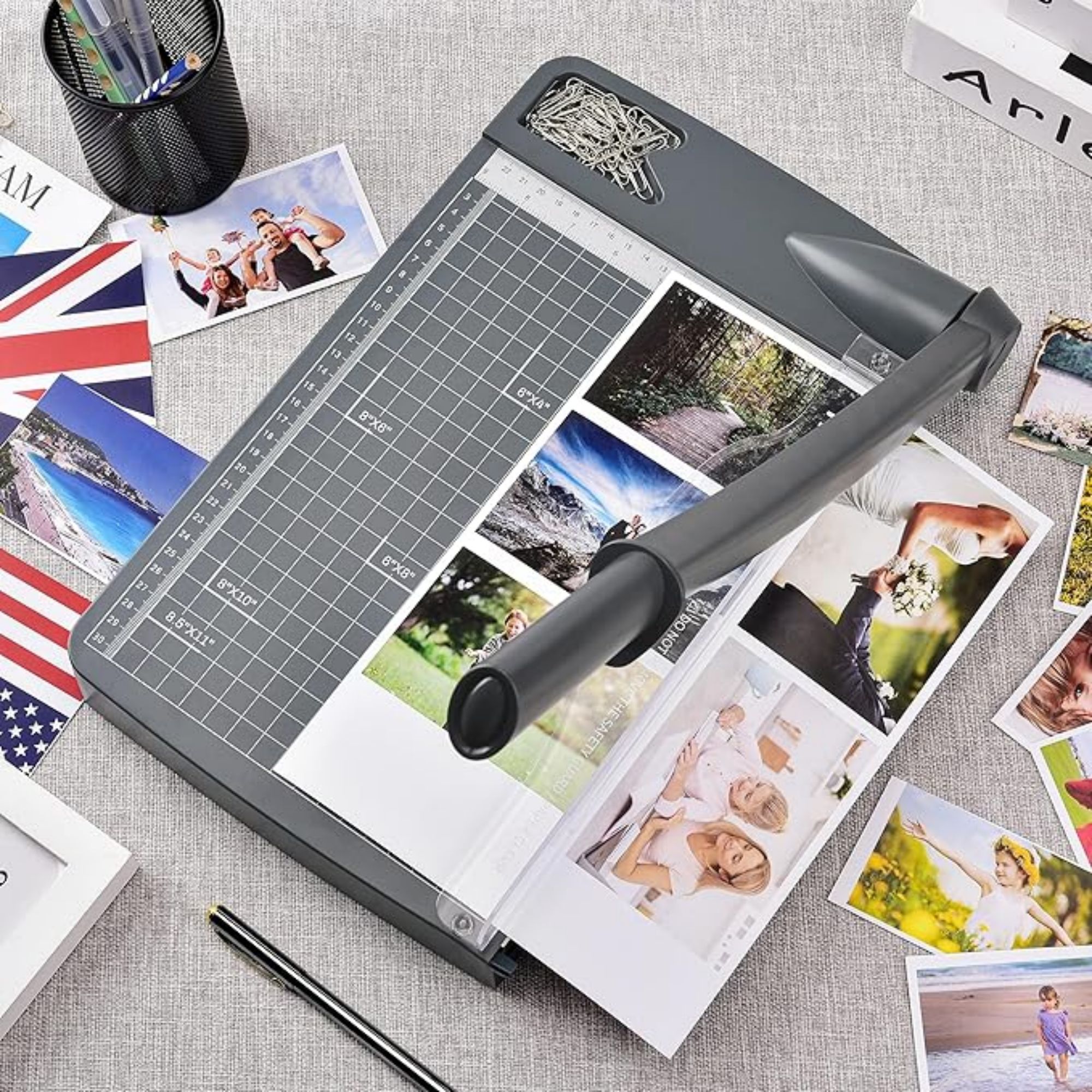 12 Inch Cut Length Heavy Duty Guillotine Paper Cutter Item No#30966 - Image 5