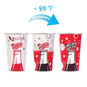 16 Oz Aluminum Color Changing Cups Item No#30977