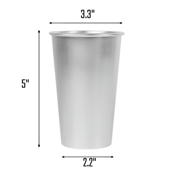 16 Oz Aluminum Color Changing Cups Item No#30980 - Image 3