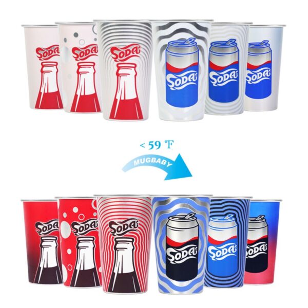 16 Oz Aluminum Color Changing Cups Item No#30980 - Image 4