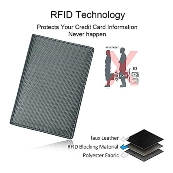 Carbon Fiber Passport Holder Item No#30982 - Image 5