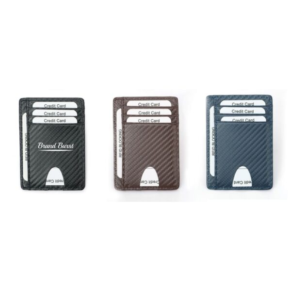 Small Rfid Blocking Leather Card Holder Item No#30984