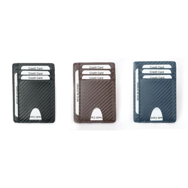 Small Rfid Blocking Leather Card Holder Item No#30984 - Image 2