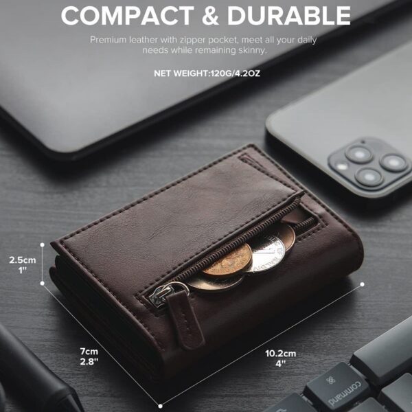 Card Holder Wallet With Coin Pocket Item No#30987 - Image 3