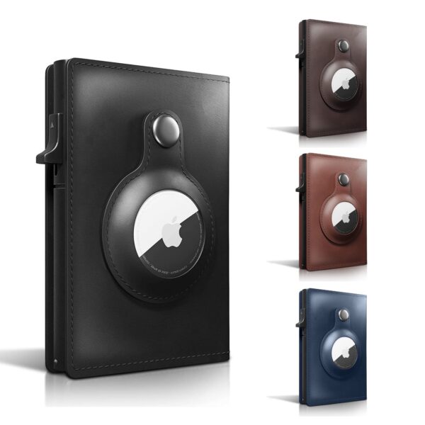 Leather Smart Air Tag Wallet Item No#30991 - Image 2