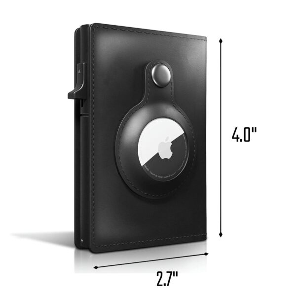 Leather Smart Air Tag Wallet Item No#30991 - Image 3