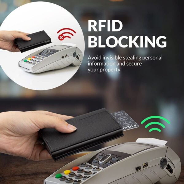 Rfid Protection Up To 12 Cards Card Case Item No#30992 - Image 6