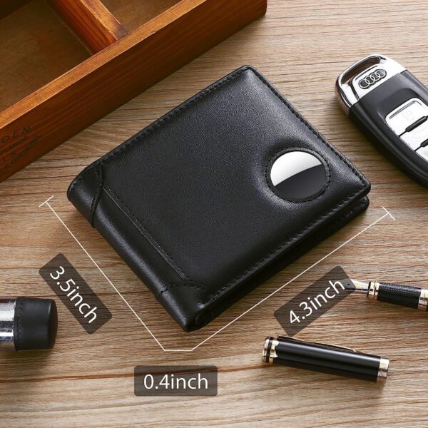 Rfid Blocking Genuine Leather Bifold Mens Wallet Item No#30993 - Image 3