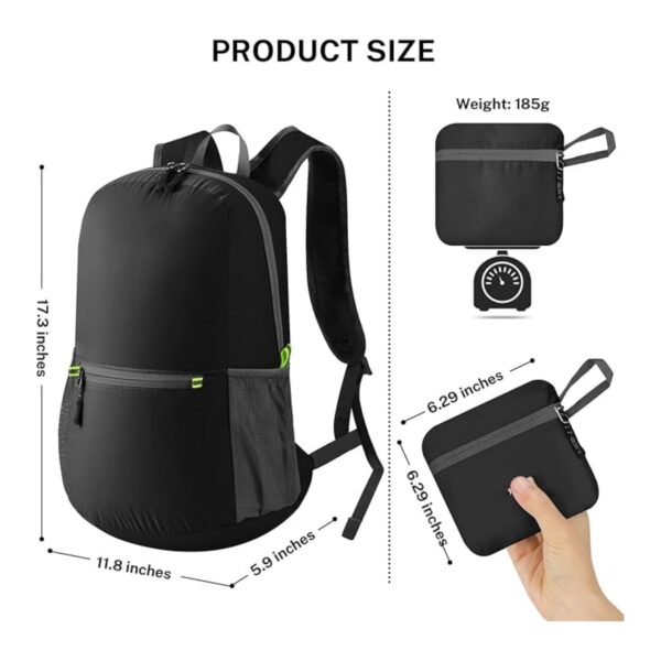 Ultra Lightweight Packable Backpack Item No#31370 - Image 3
