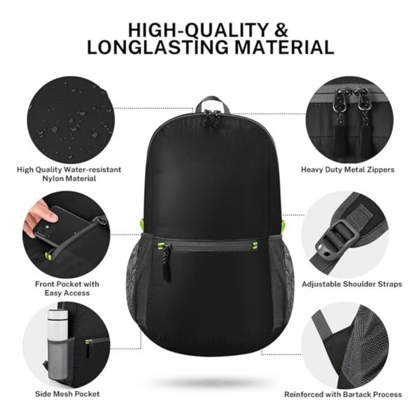 Ultra Lightweight Packable Backpack Item No#31370 - Image 6