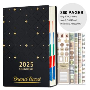 A5 Schedule Notebook 2025 Item No#31374
