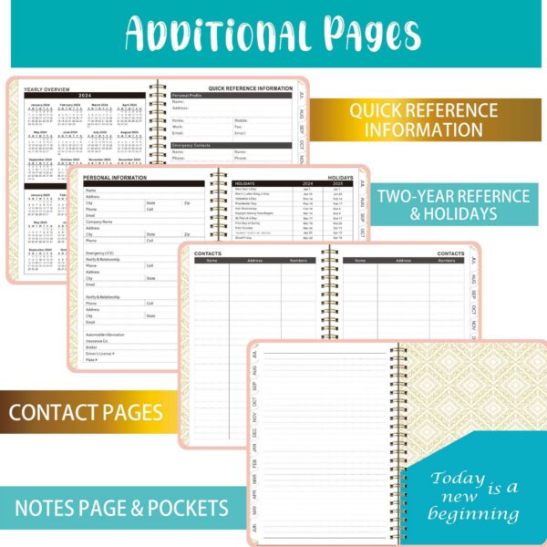 Weekly Monthly Planner 2025 Item No#31375 - Image 4