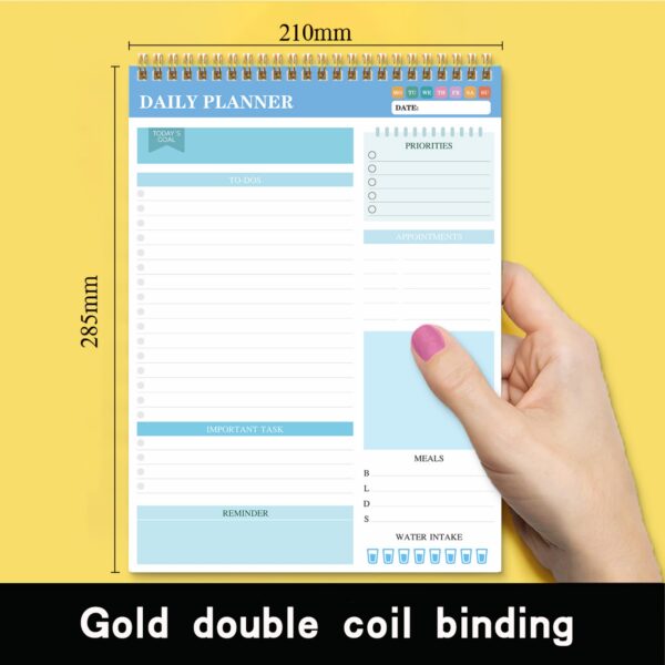 Undated Daily Planner A4 Item No#31381 - Image 3