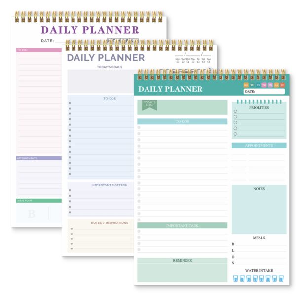 Undated Daily Planner A4 Item No#31381 - Image 2