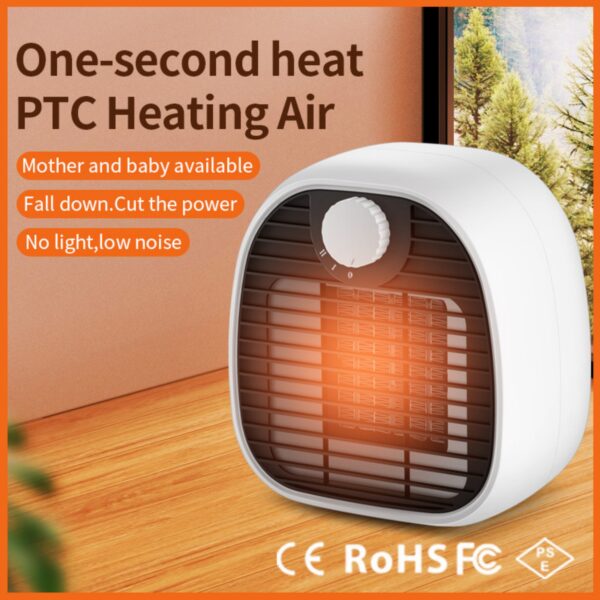 Mini Desk Heater Fan Item No#31389 - Image 4
