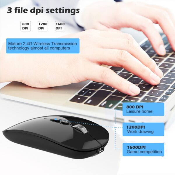 Rehargable Wireless Mouse Item No#31396 - Image 3