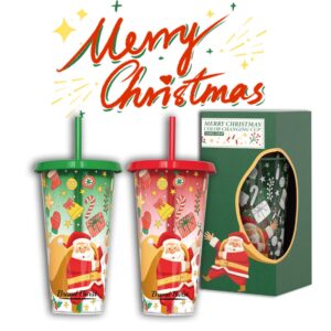 Pack Of 2 Christmas Color Changing Cups Item No#31401