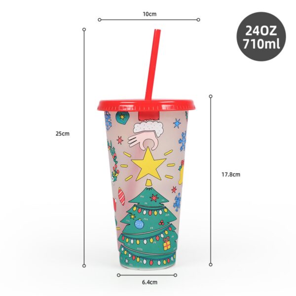 Christmas Color Changing Cups Item No#31408 - Image 3