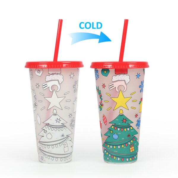 Christmas Color Changing Cups Item No#31408 - Image 4