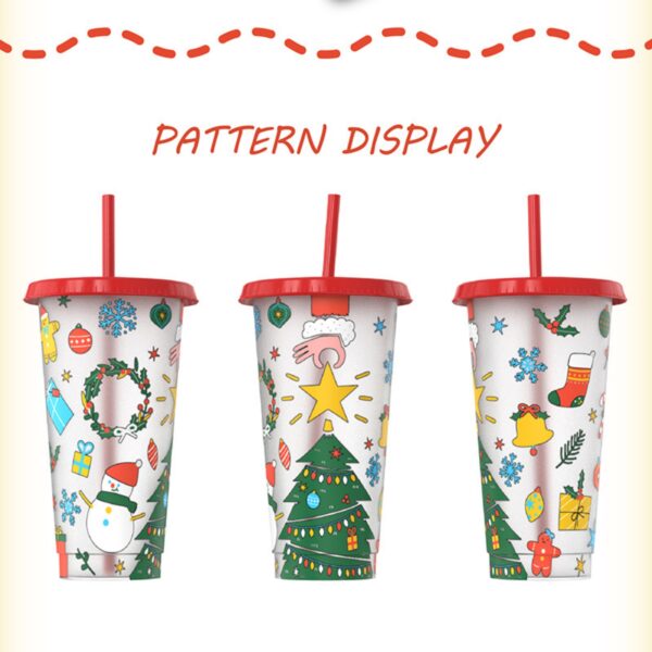 Christmas Color Changing Cups Item No#31408 - Image 5