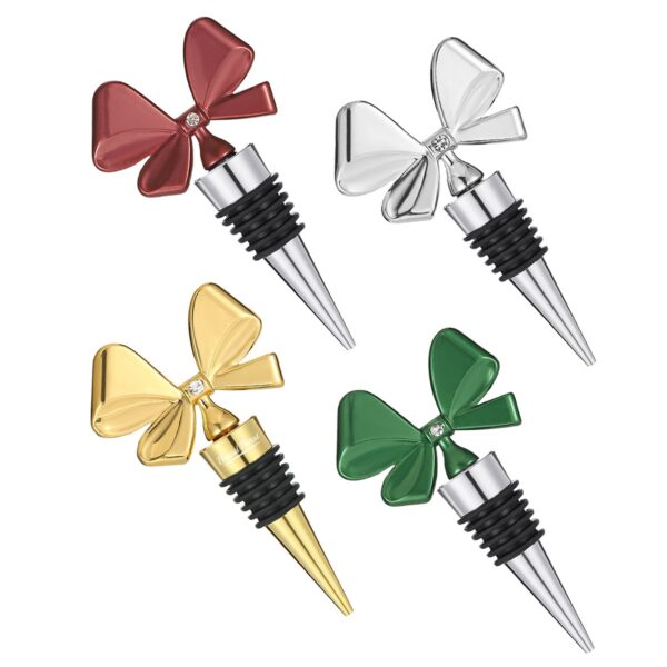 Bowknot Wine Bottle Stopper Item No#30957