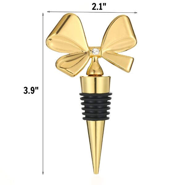 Bowknot Wine Bottle Stopper Item No#30957 - Image 3