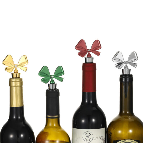 Bowknot Wine Bottle Stopper Item No#30957 - Image 4